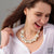 Crystal & Pearl Statement Necklace