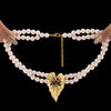 Anti-Tarnish Multicolour Crystals & Pearl Necklace