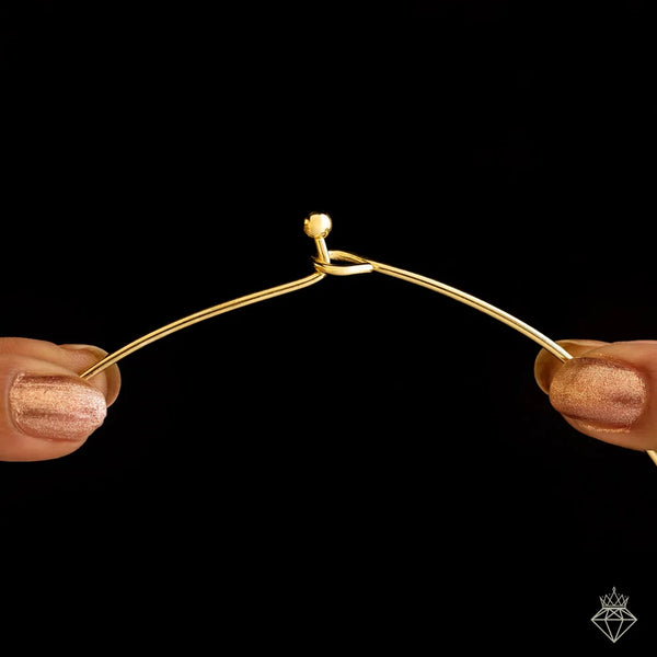 Anti-Tarnish Golden Hasli Necklace