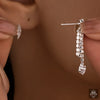 Anti-Tarnish Crystal Necklace Set With Earrings