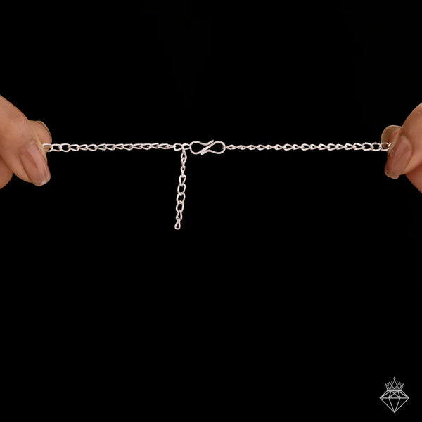 Anti-Tarnish Crystal Necklace Set With Earrings