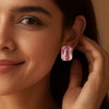 Super Saver Pack of 8 Multicolour Studs Anti-Tarnish Premium Quality Crystal Earrings By TEJAB