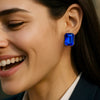 Super Saver Pack of 8 Multicolour Studs Anti-Tarnish Premium Quality Crystal Earrings By TEJAB
