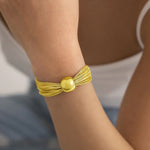Anti-Tarnish Golden Box Chain Bracelet