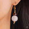 Bead & Resin Statement Necklace Set With Earrings