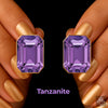 Super Saver Pack of 8 Multicolour Studs Anti-Tarnish Premium Quality Crystal Earrings By TEJAB